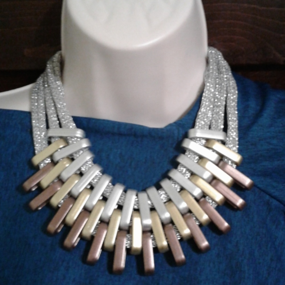 New Lightweight plastic chain link choker necklace